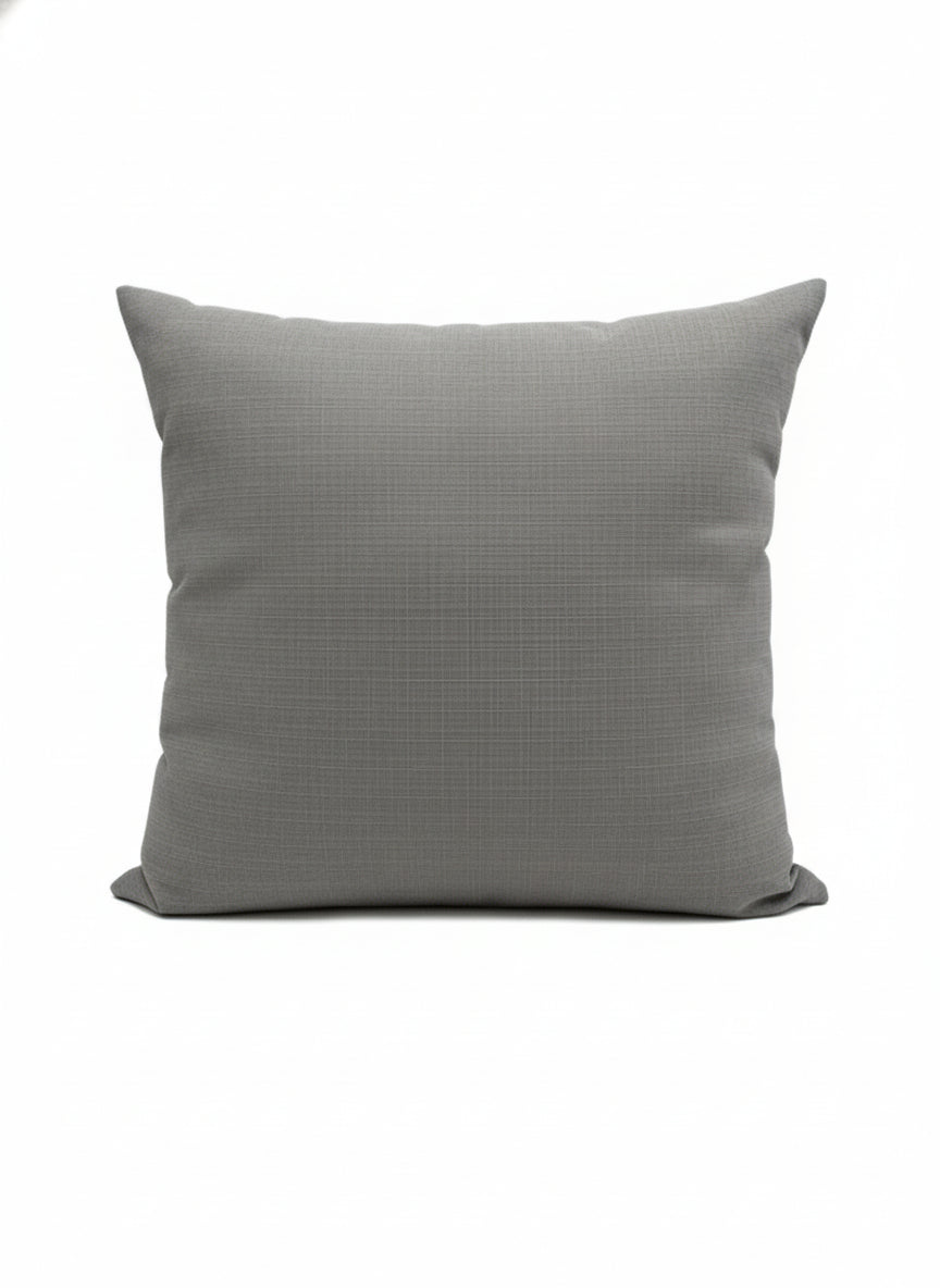 Blue and Grey Greek Key Pillow
