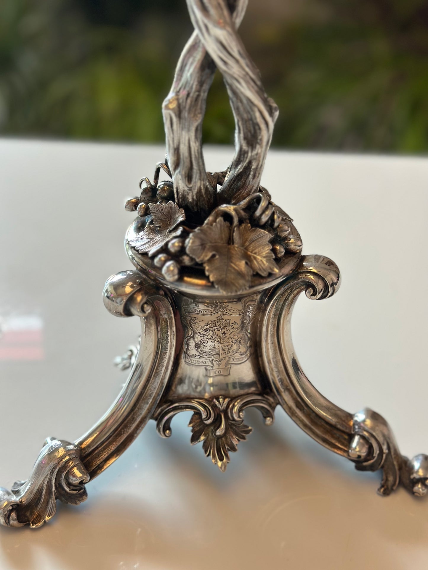 Silver Candelabra Pair
