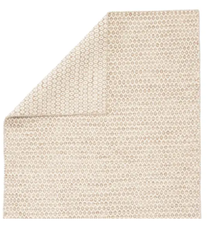 snow white and nougat flat weave enclave pompano