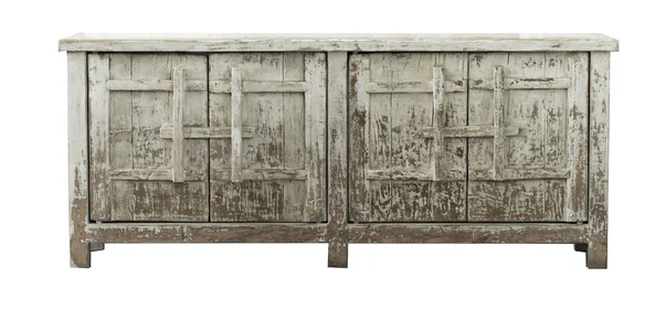 Salvaged Door Buffet White