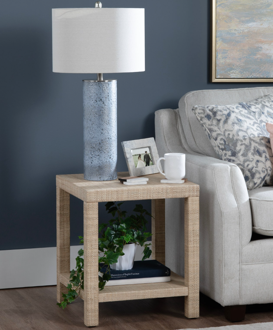 Providence Raffia End Table