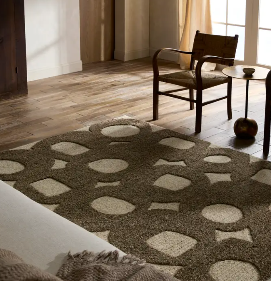Reyner Circle Design Rug RYN01  6' x 9'