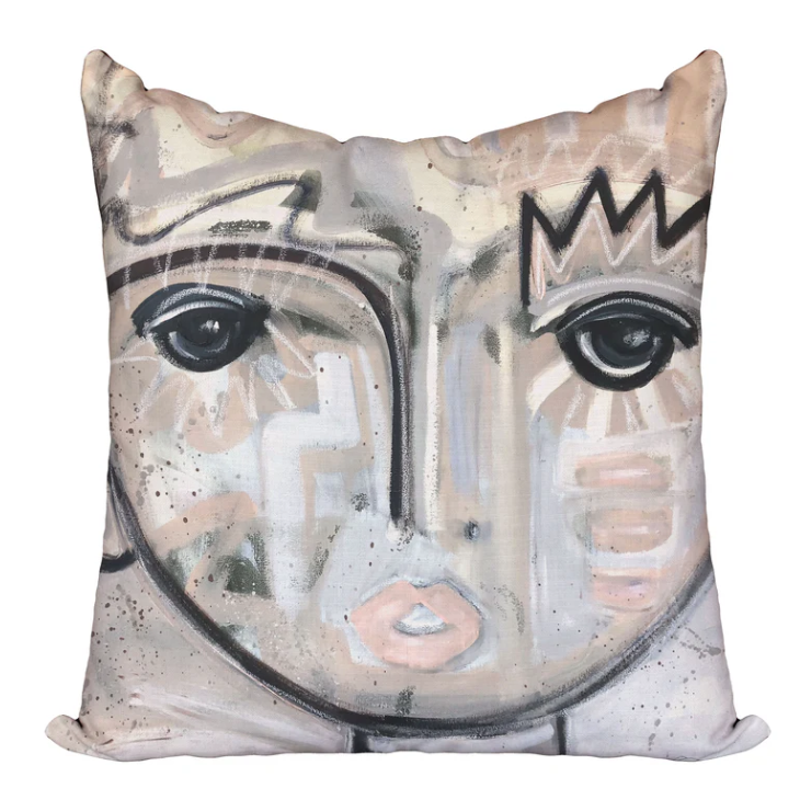 Windy O'Connor Dreaming Chica Pillow 22"x22"