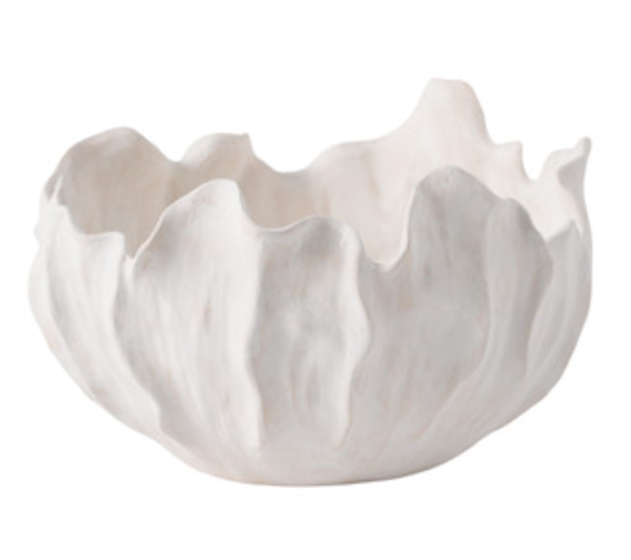 Spadena White Porcelain Bowl