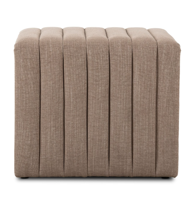 Augustine Ottoman 21" - Nomad Taupe