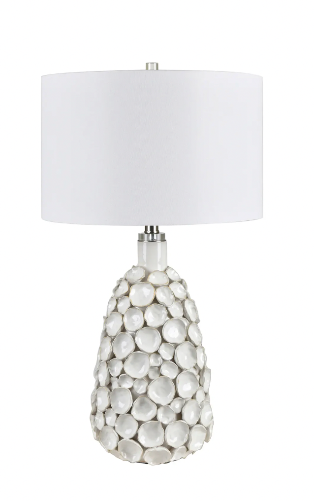 Sussex Table Lamp - white