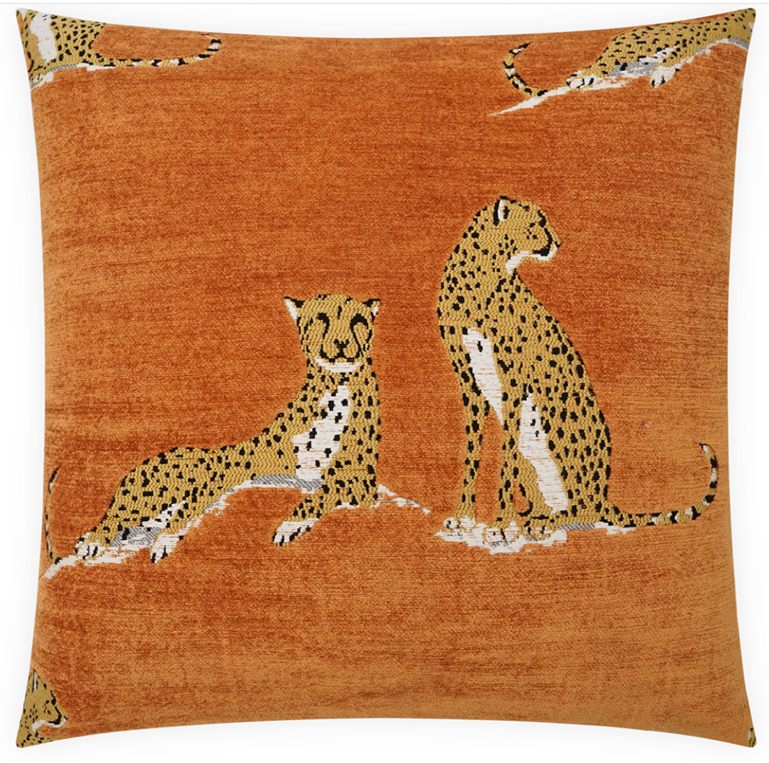 Big Iris Pillow - Marmalade