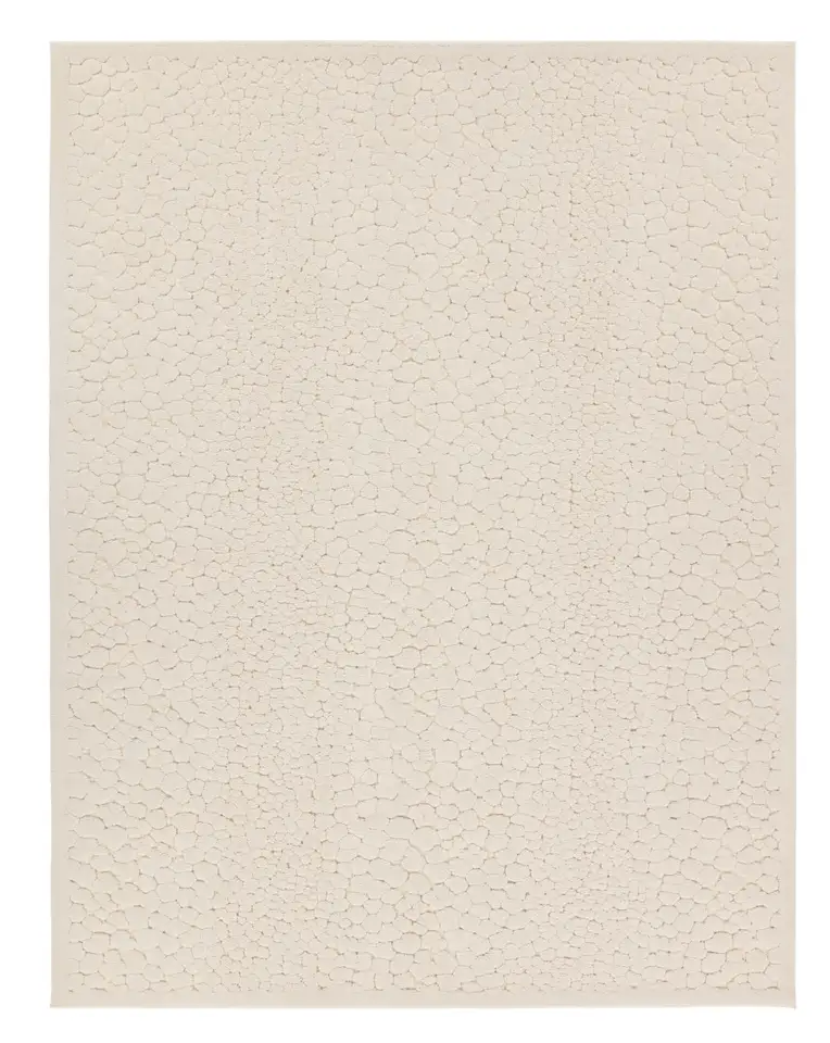 Cream Cream Dots Petros PTR04 6'7x9'6