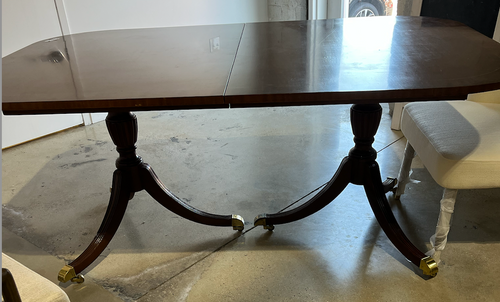 Duncan Phyfe Antique Dining Table 11'2x3'9