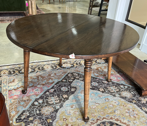 Oval Wooden Extendable Dining Table 6'