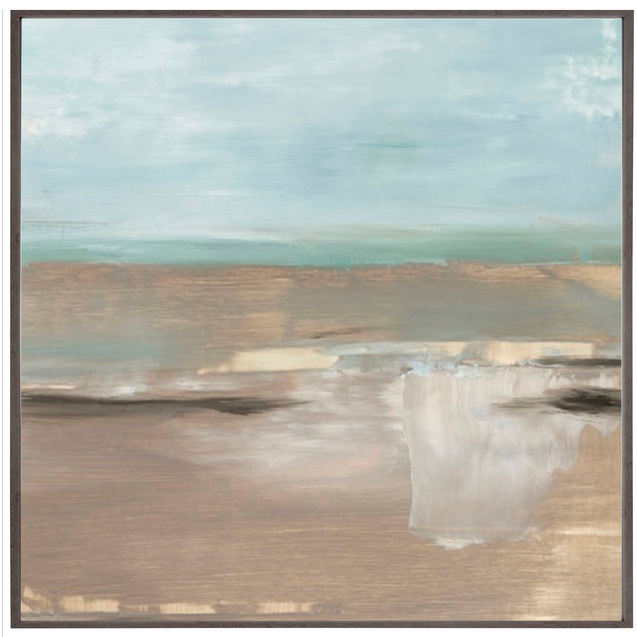 Beach Mirage II 36x36