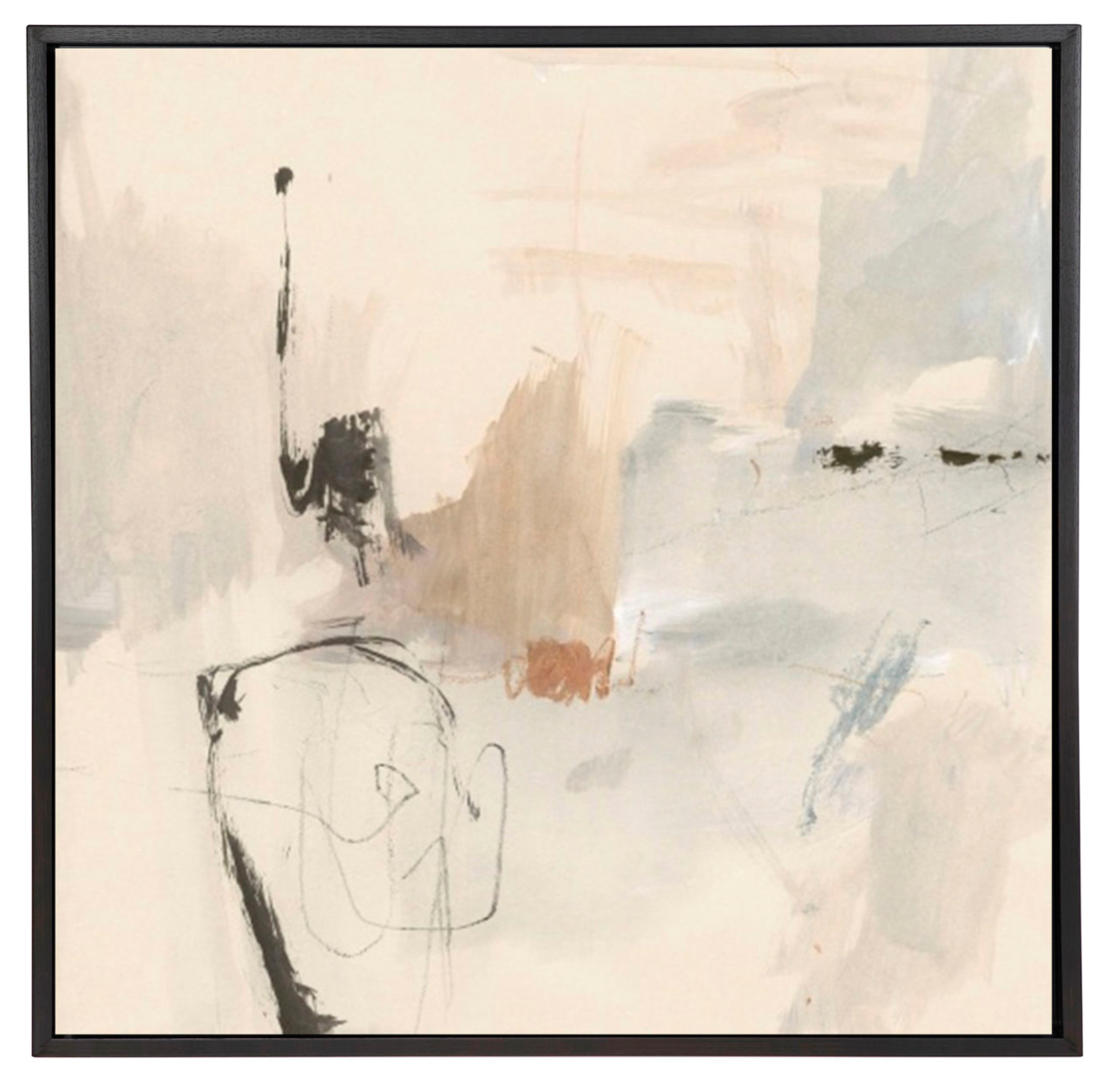 Oat and Slate II 36x36