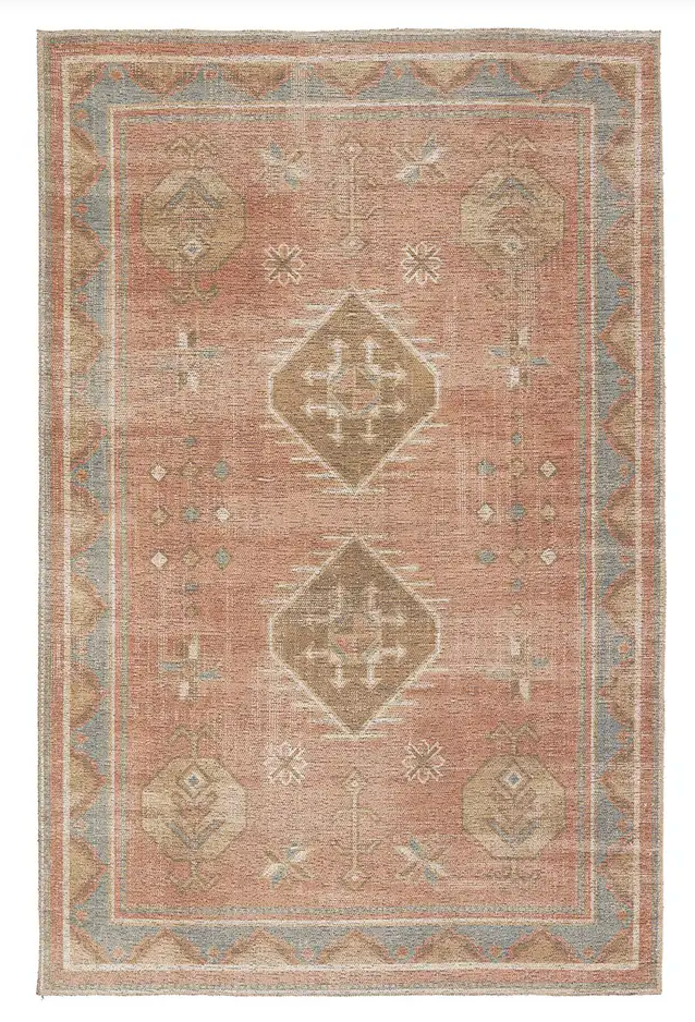 Todori Orange and Brown TOD01 6x9