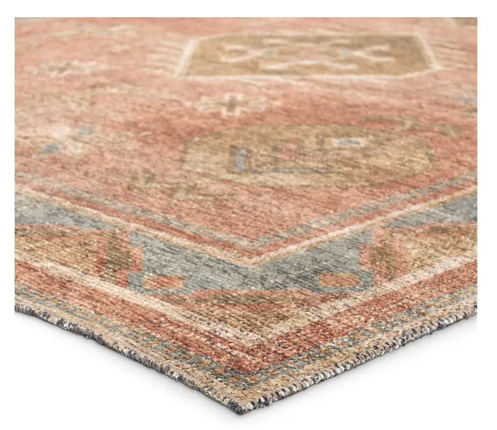 Todori Orange and Brown TOD01 5x8