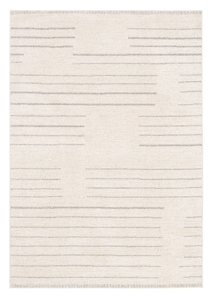 White Ziyad ZIY04 5'3" x 8'