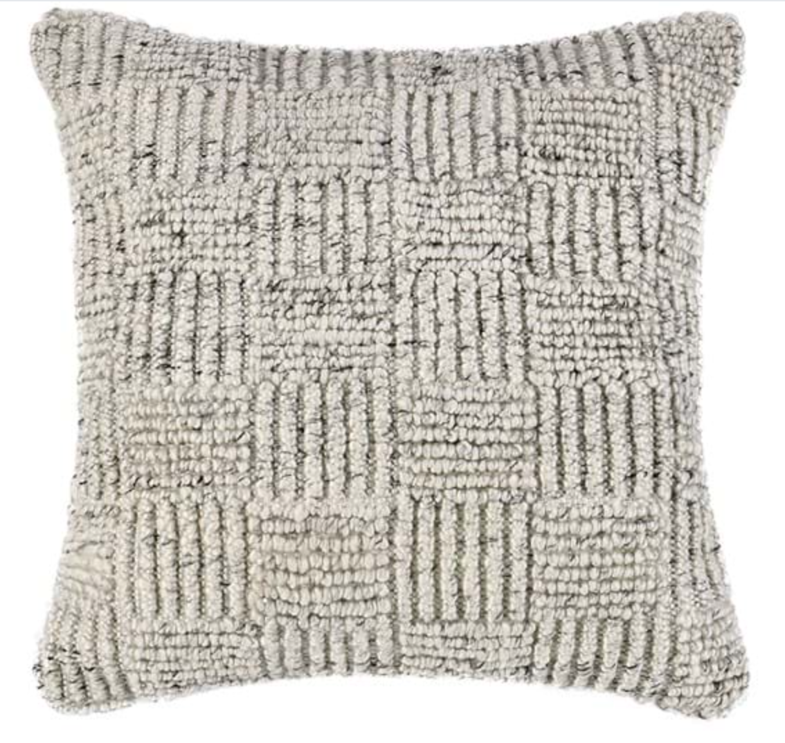 Outdoor Pillow PERFORMANCE VICO IVORY 22X22
