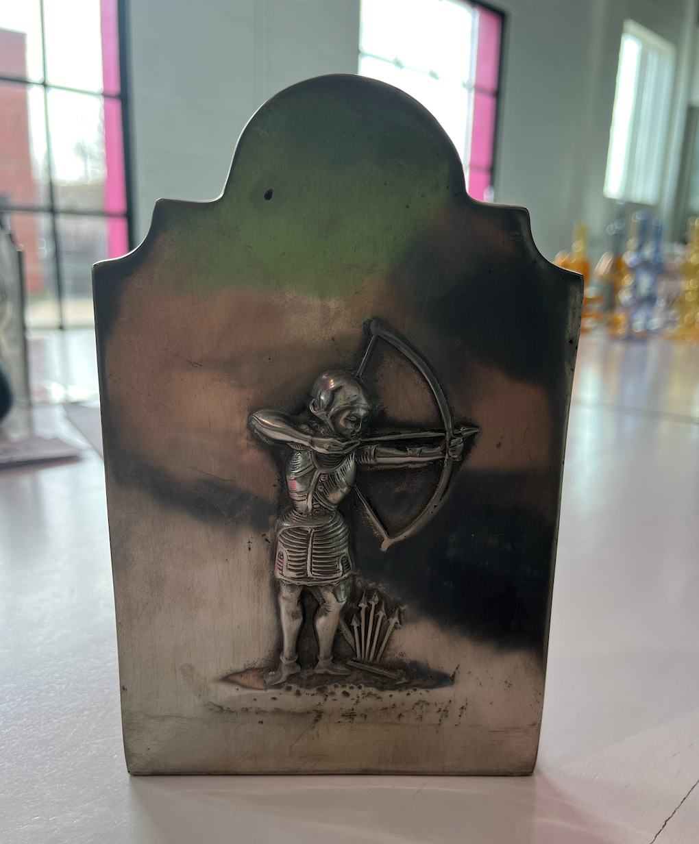 Portugal Archer Bookends Sterling Silver