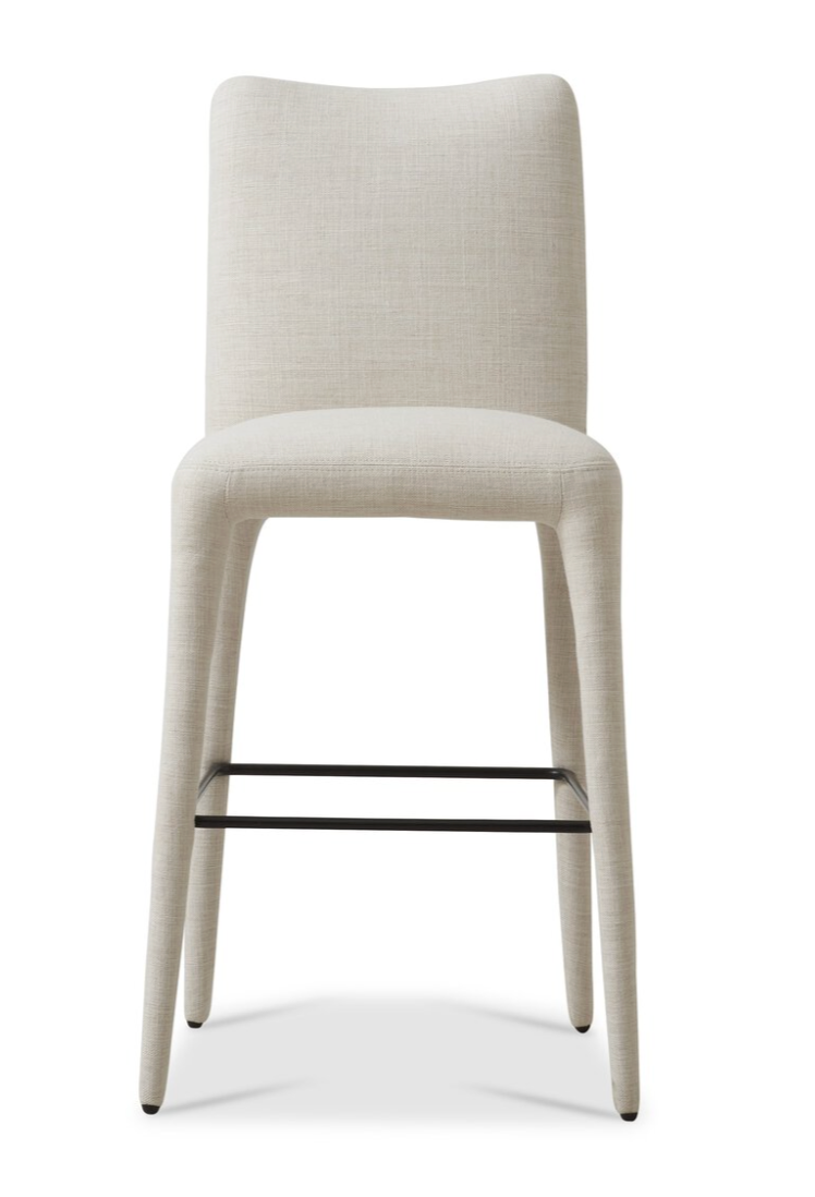 Monza Counter Stool-Mixt Linen Natural