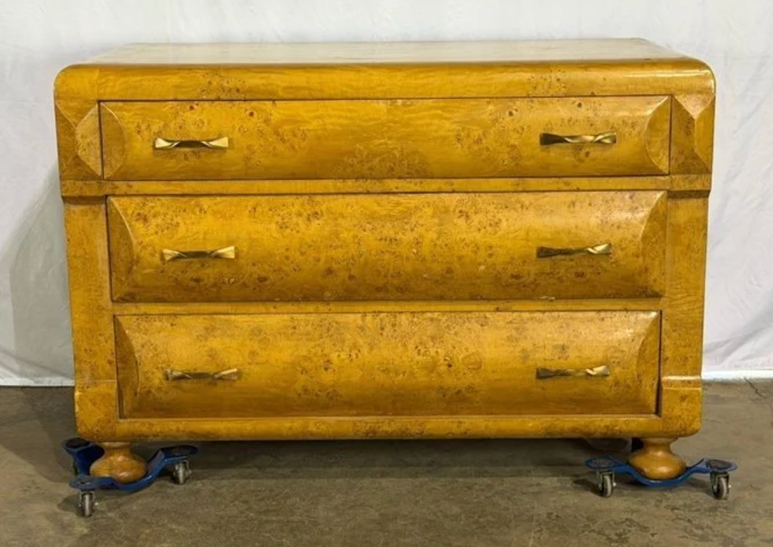 Burl Wood Dresser