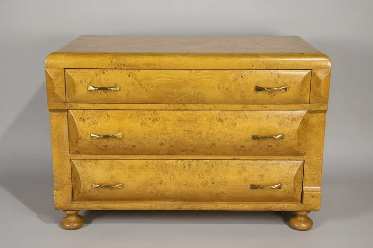 Burl Wood Dresser