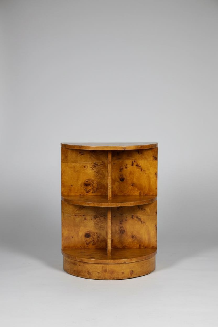 Antique Demi lune side table