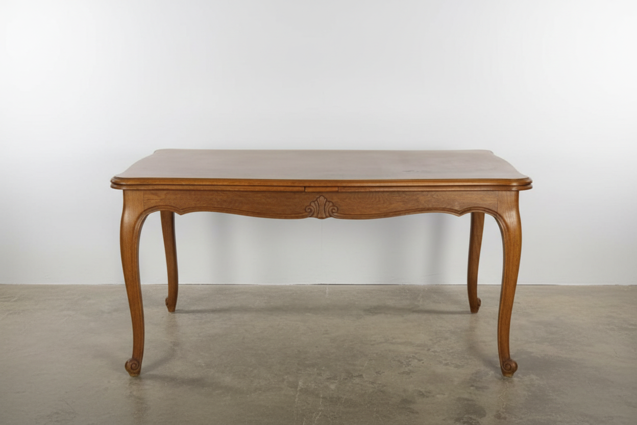 Antique french oak table