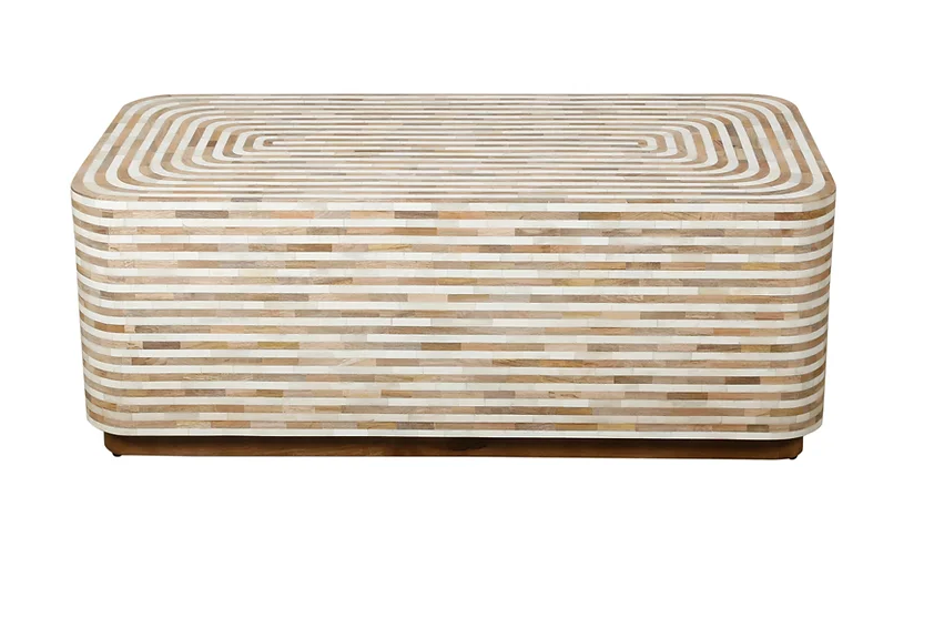 Natural Inlay Coffee Table