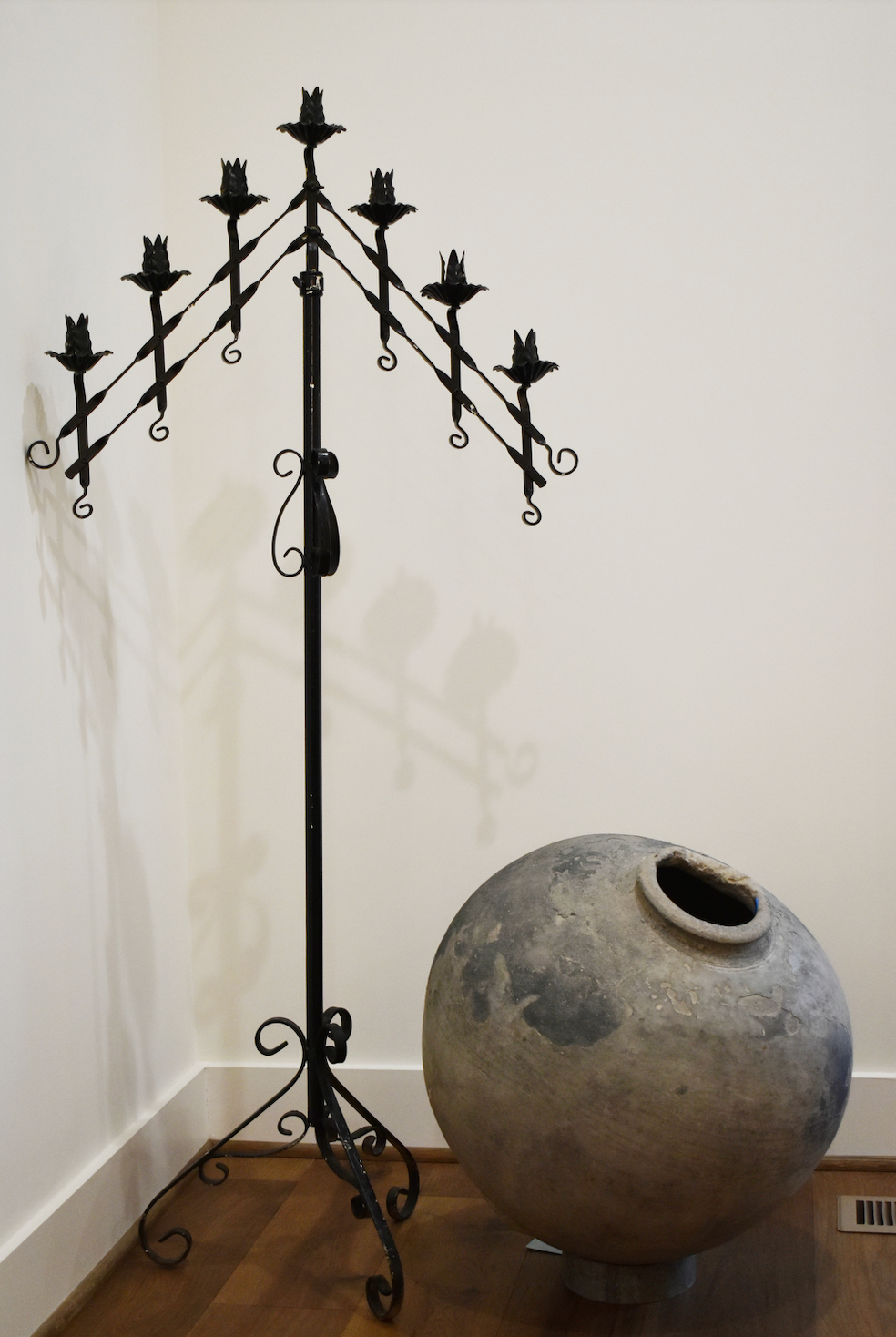 Antique Metal Candelabra
