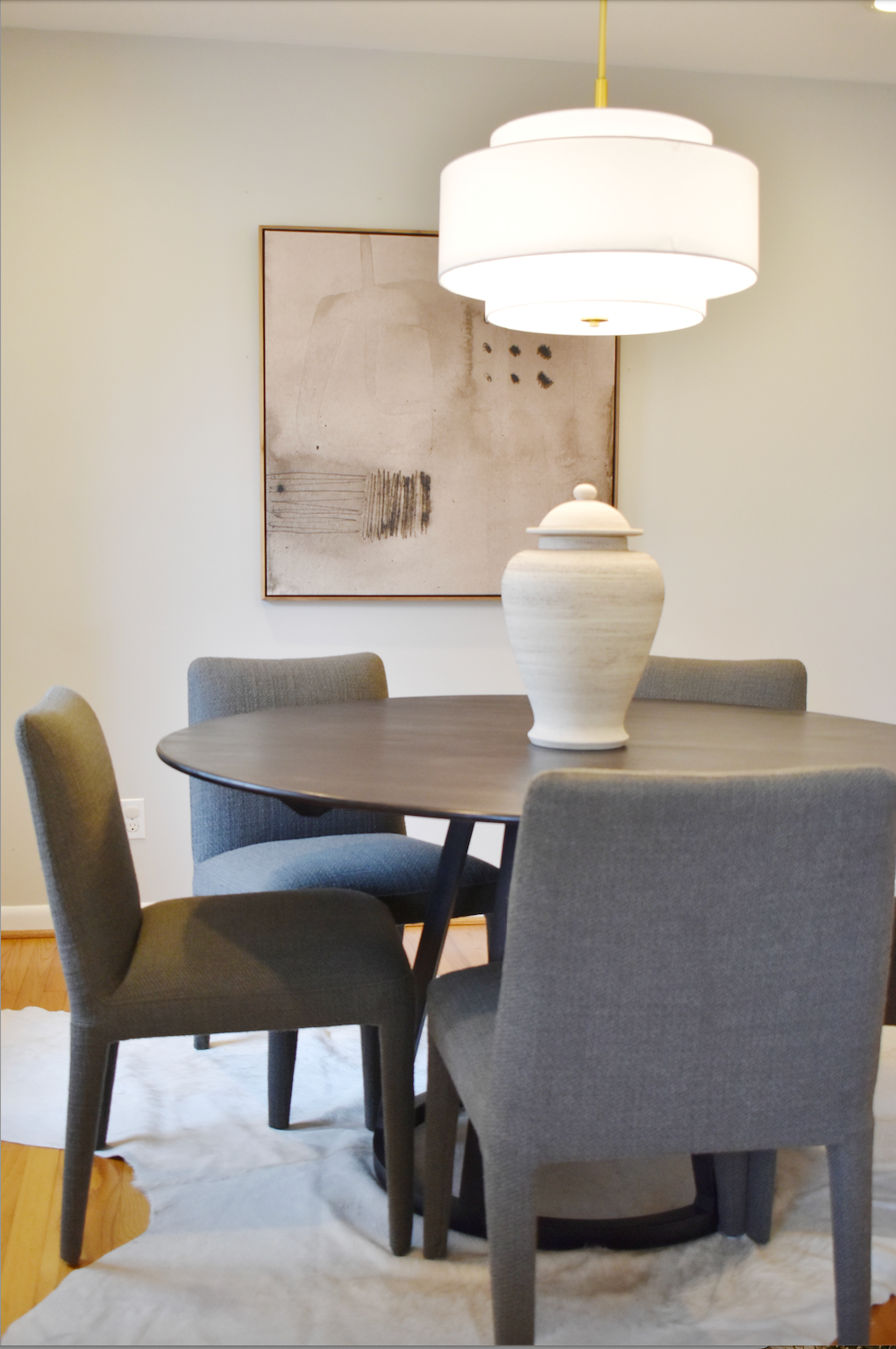 Larry Leg Chair in Espresso