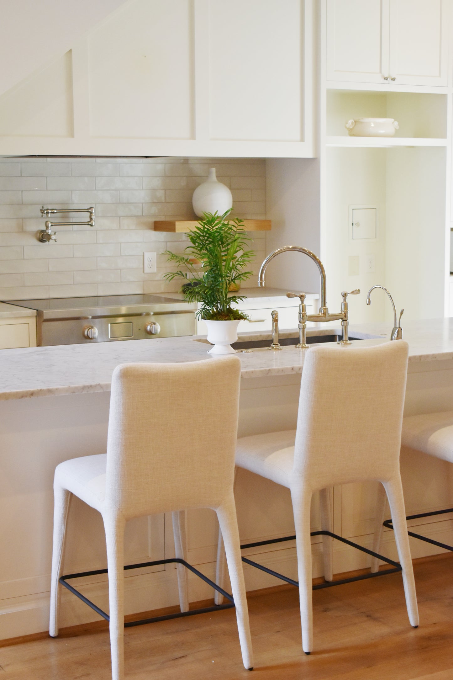 Monza Counter Stool-Mixt Linen Natural