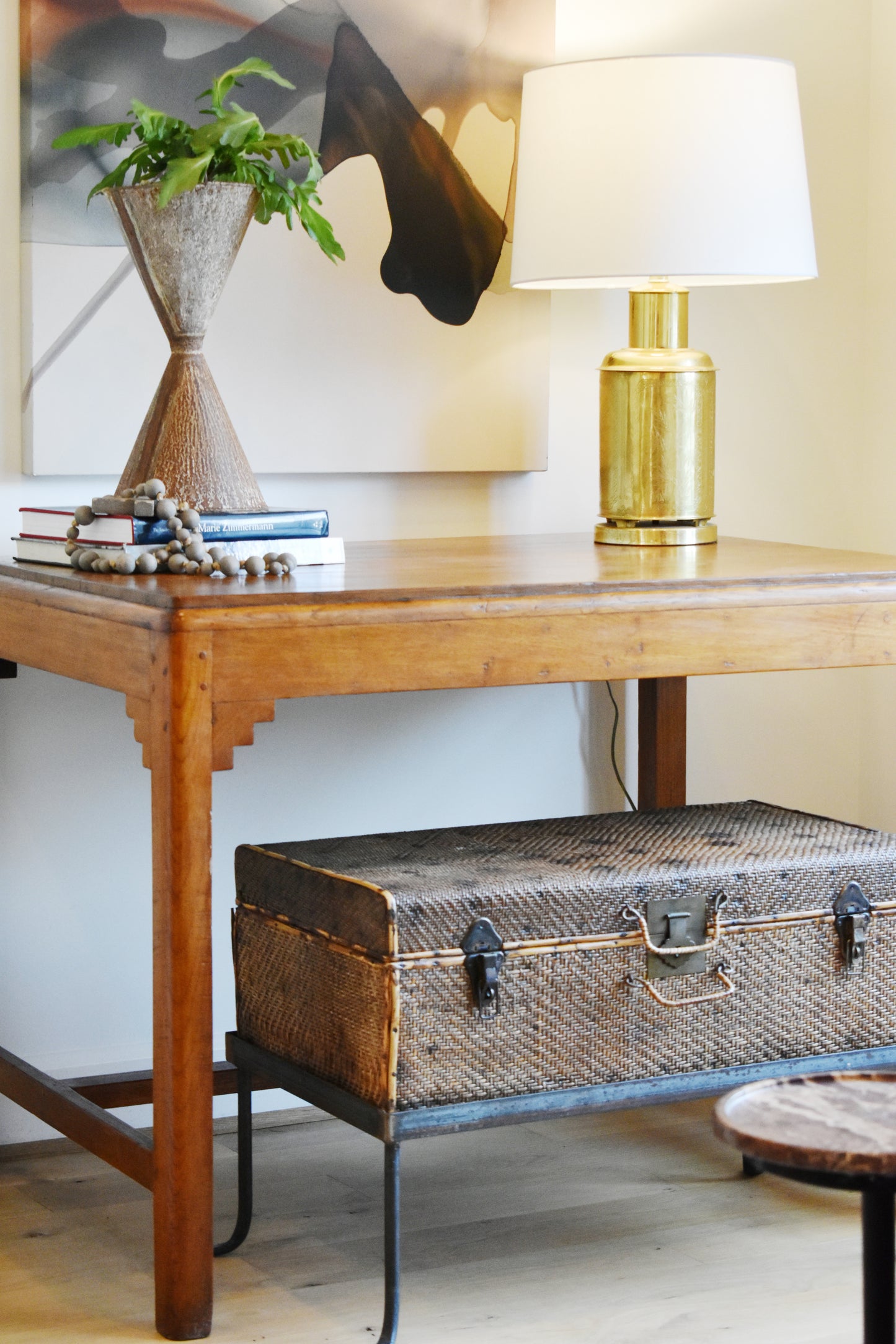 Brass Lamp Vintage