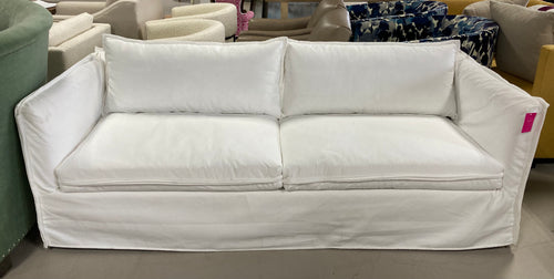 Grayfield White Sofa