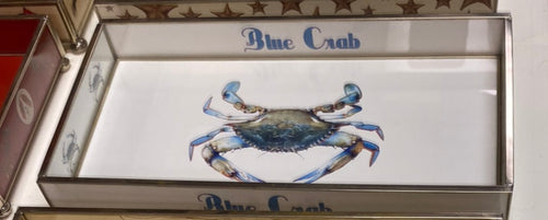 6x12 Tray Blue Crab