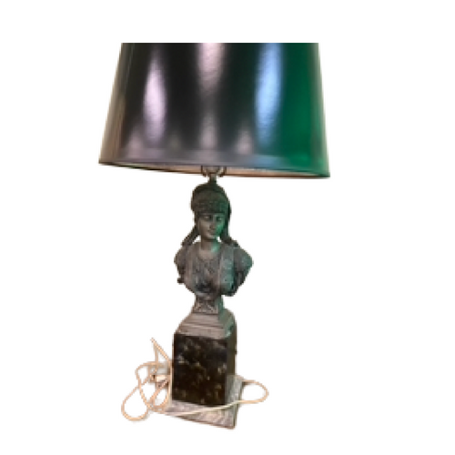 Cast Iron Neoclassical Lamp