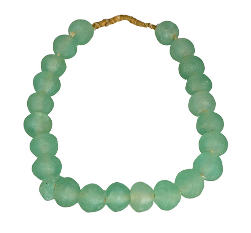 glass beads green