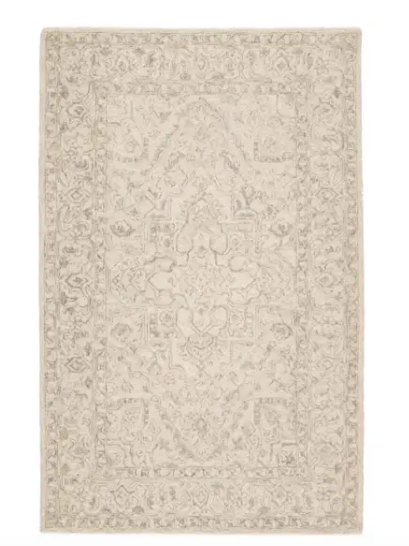 Almira Lena Whitecap Gray Rug 9' x 12'