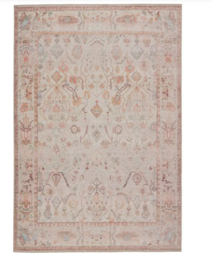 Pastel Parchment Oak Buff KND11 AVIN Rug 6x9