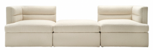 Modern, Modular Sofa, Ivory KD