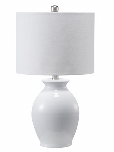Curvaceous Rounded Ceramic Lamp
