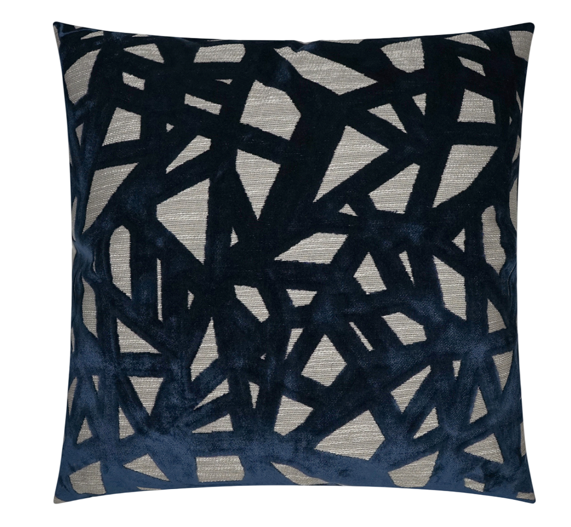 Veleri Indigo Pillow 24x24