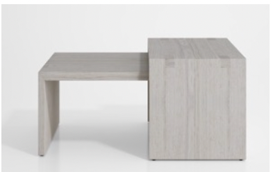 Japanese Nesting Coffee Table Walnut