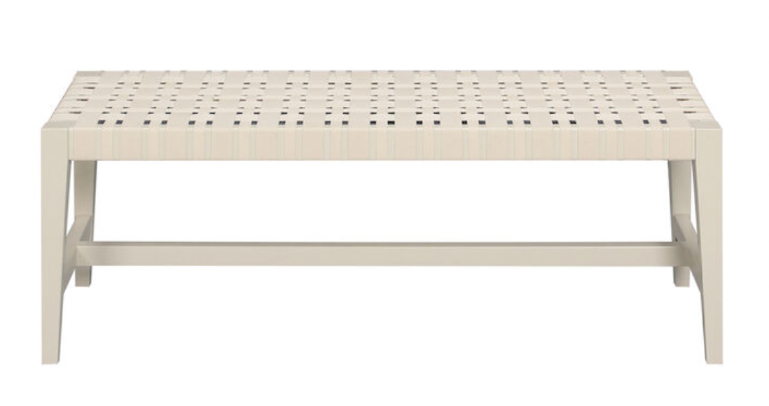 Causeway Bench-White
